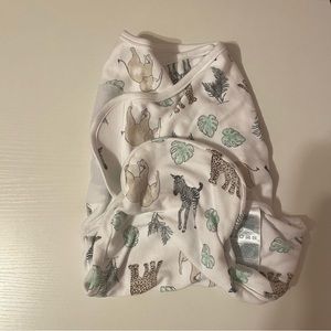 Lot of 3 Aden & Anais Infant Velcro Swaddles